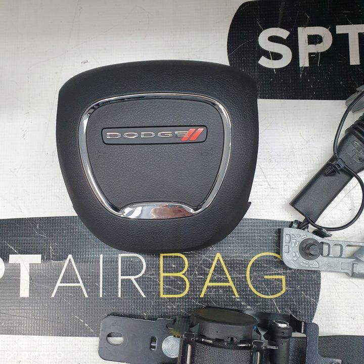 DODGE CHARGER DESKA ROZDZIELCZA KONSOLA KOKPIT PULPIT PODUSZKI AIRBAG AIR BAG PASY KIT SET - 4