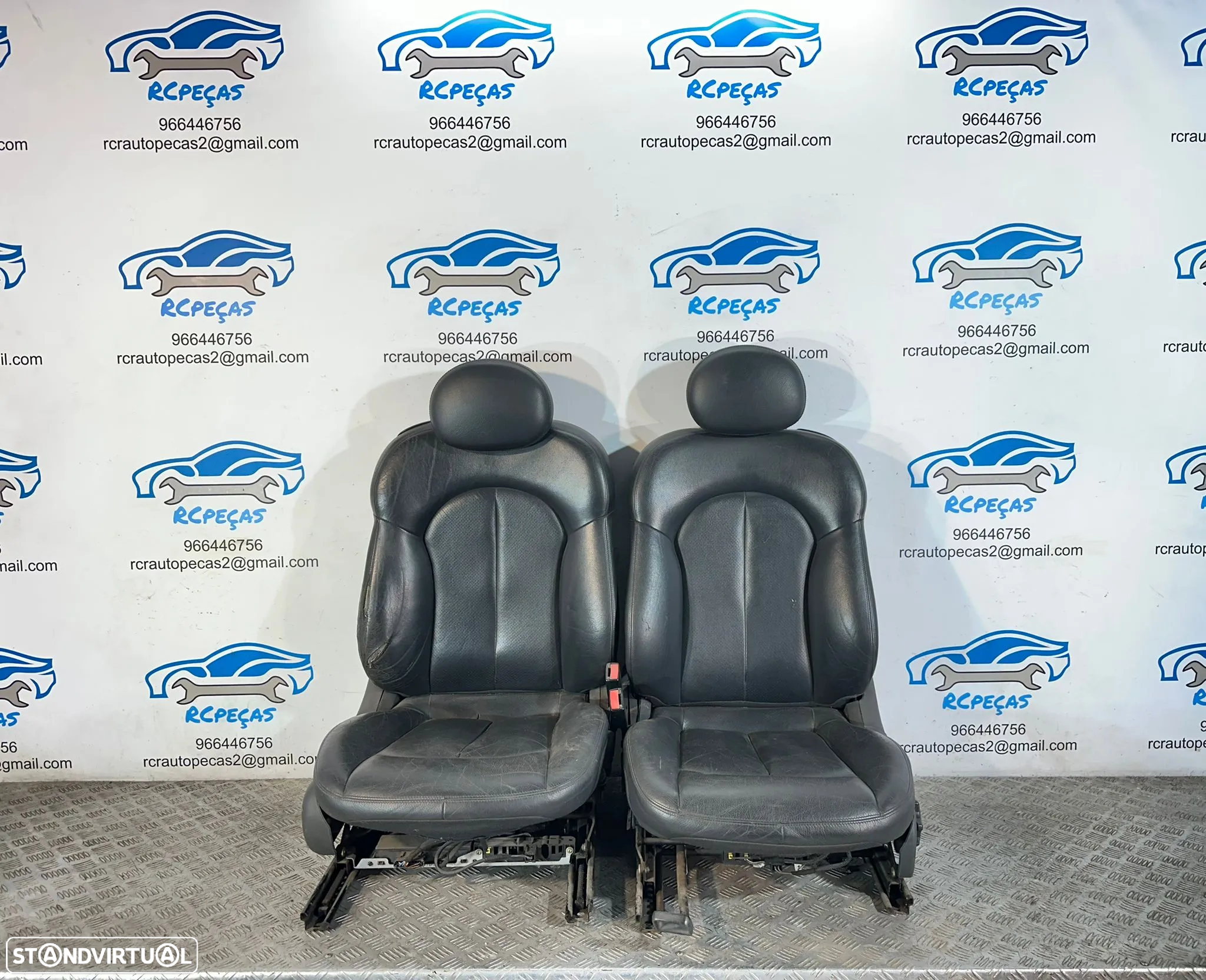 .Conjunto Bancos Originais Pele Mercedes Benz Classe C W203 Coupe 2008 – 2011 - 7