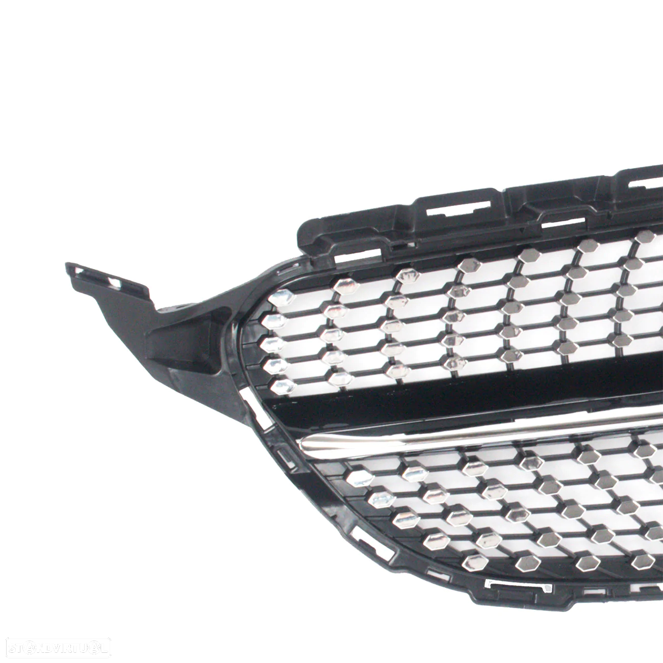 Grelha Mercedes C W205 C205 (2019 em diante) Look Diamond - 5