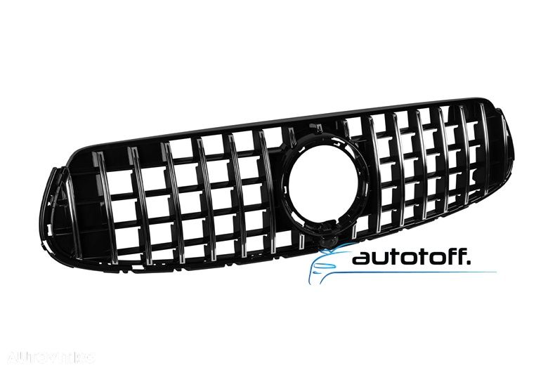 Grila centrala GLC X253 C253 Facelift compatibila cu Mercedes AMG Line (19-22) GT Design - 4