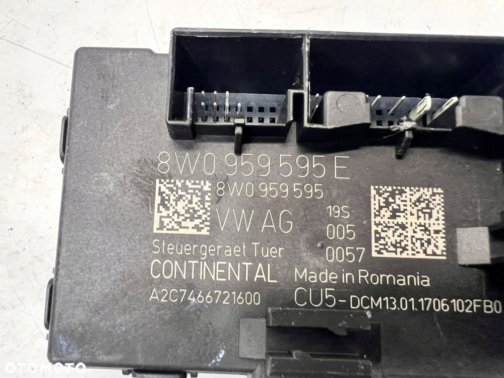 MODUŁ STEROWNIK DRZWI AUDI A4 B9 A5 8W0959595E - 1