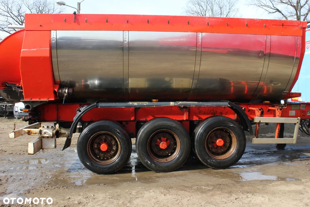 Kel-Berg WYWROTKA TYLNO ZSYPOWA 3 OSIOWA NETTO 27000ZŁ KLAMKA DO POZIOMOWANIA PRZYCZEPY - 9