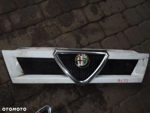 grill atrapa logo znaczek emblemat chrom alfa romeo 33 145 146 - 1