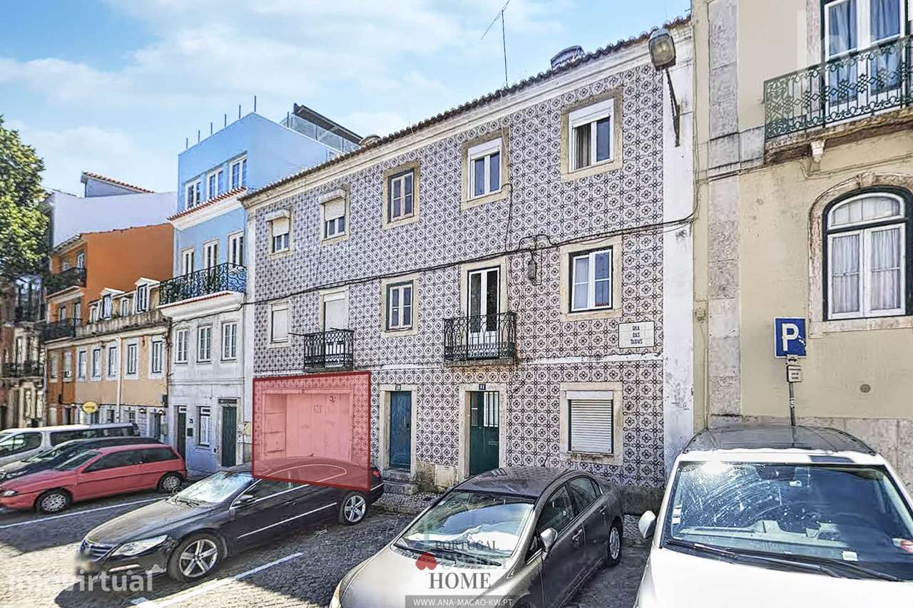 Lisboa, Estúdio p/ remodelar com projeto aprovado junto Príncipe Real - Grande imagem: 2/9