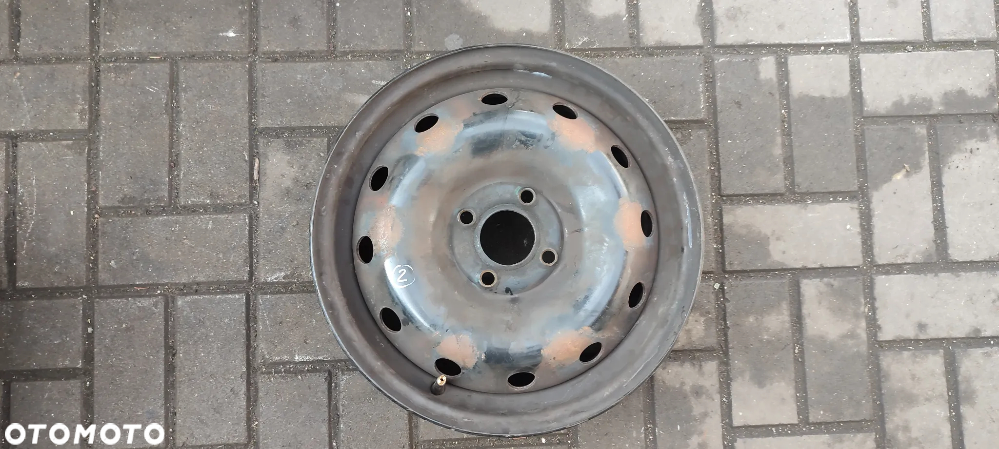 FELGI STALOWE 4x100 6Jx15 CALI ET50 RENAULT DACIA 4 SZTUKI KOMPLET - 3