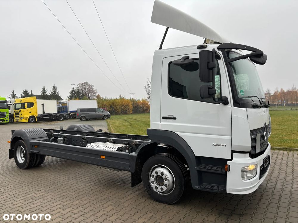 Mercedes-Benz ATEGO 1224 na resorze do zabudowy ( platforma, hakowiec, wywrotka meiller, HDS, przewóz maszyn, beczka asenizacyjna itd) idealny pod wywrot - 4