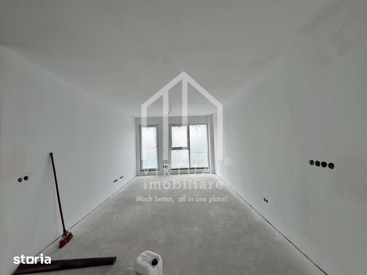 Apartament 3 camere - 69 mp + balcon de 7 mp, etaj 1/2, loc de parcare — fotografia 1