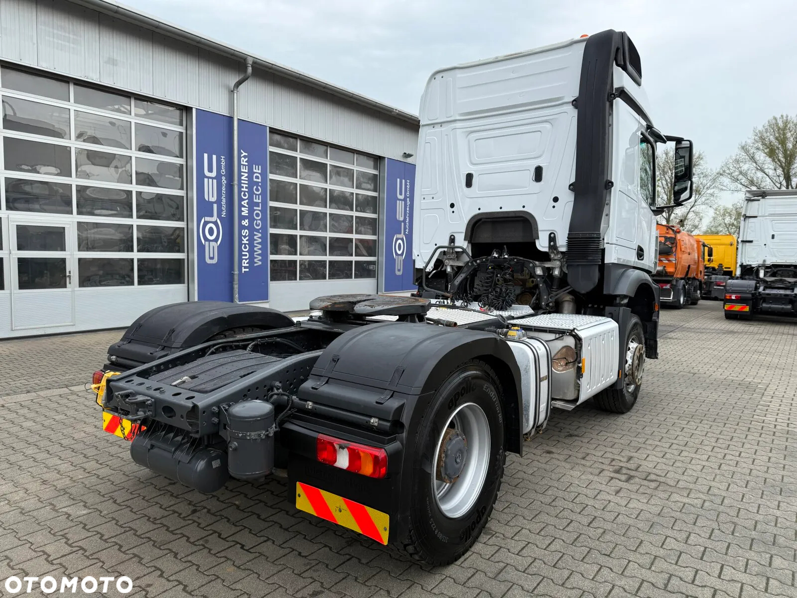 Mercedes-Benz AROCS 1843 4x2 EURO6 CIĄGNIK SIODŁOWY Z HYDRAULIKĄ WYWROTU - 4