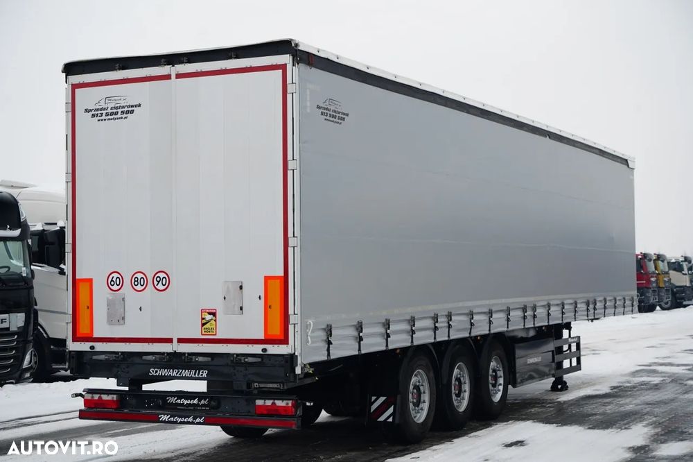 Schwarzmuller CORTINĂ / STANDARD / COȘ PENTRU PALEȚI / AXE SAF / - 5