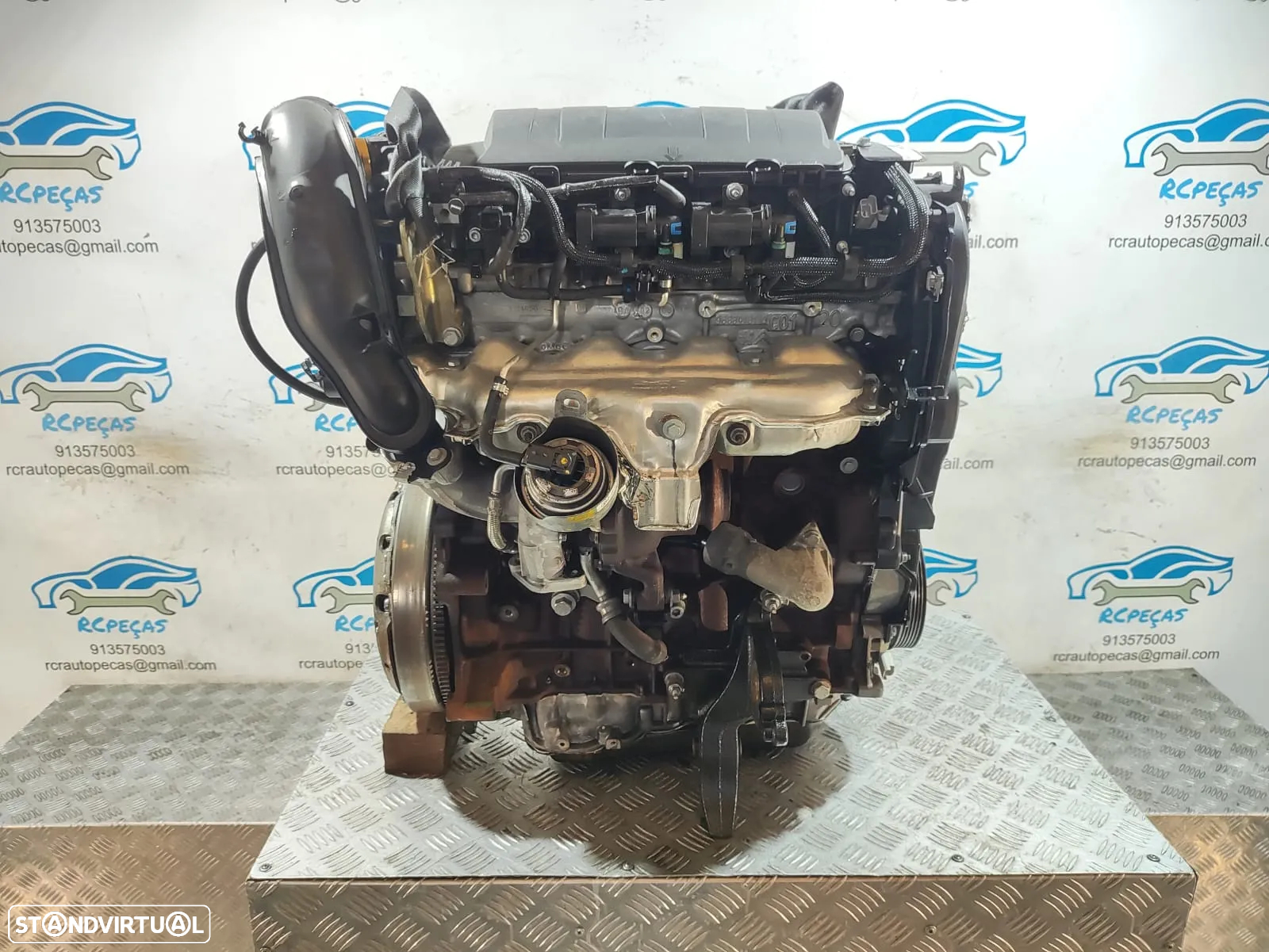 Motor PSA Peugeot Citroen - 2.0 HDI 16v 163cv - RH02 10DYZE - DS5 | DS4 | C5 | 5008 | RCZ | 508 - 7