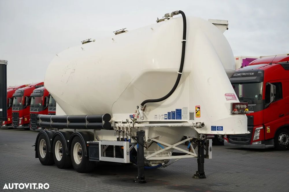 Feldbinder REMORCA CIMENT / 3 COMPARTIMENTE / 37.000 L / SILOC / PENTRU MATERIALE VRAC / JANTE DIN ALIAJ - 8
