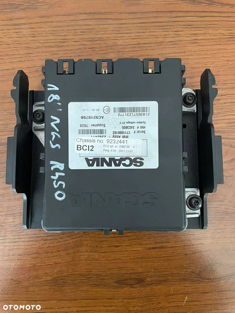 Scania R / NGS Sterownik / Moduł Zabudowy BCI2 2017r. - 1