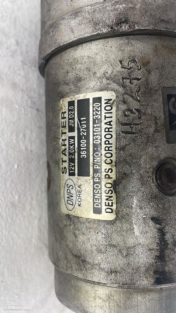 MOTOR ARRANQUE HYUNDAI ELANTRA 2001 - 4