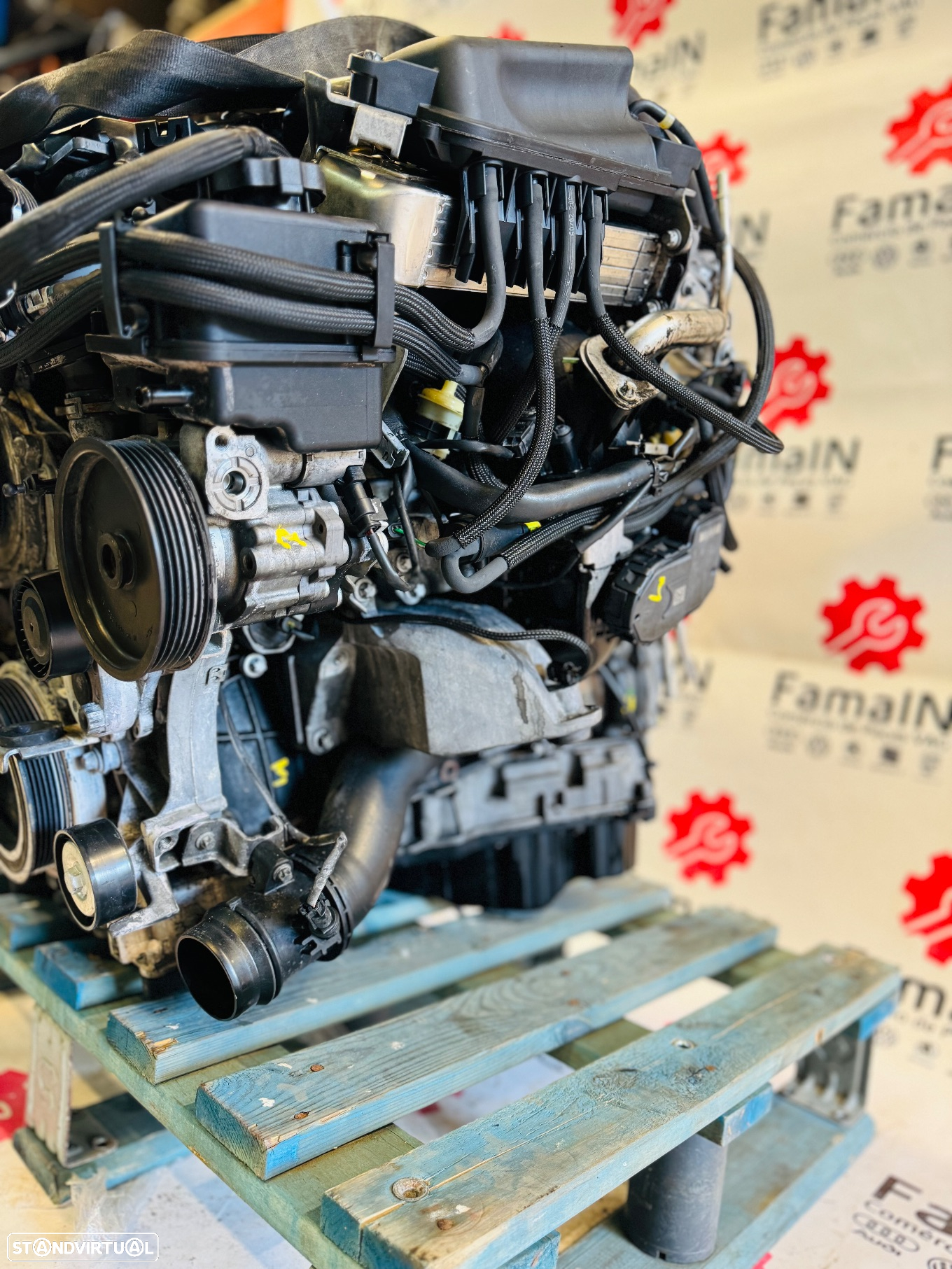 Motor Mercedes Classe C 2.2CDi W204 / 651.911 - 7
