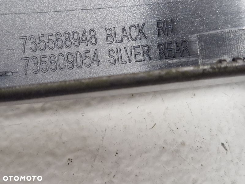 FIAT 500X ZAŚLEPKA RELINGU PRAWY TYŁ 735609054 - 6