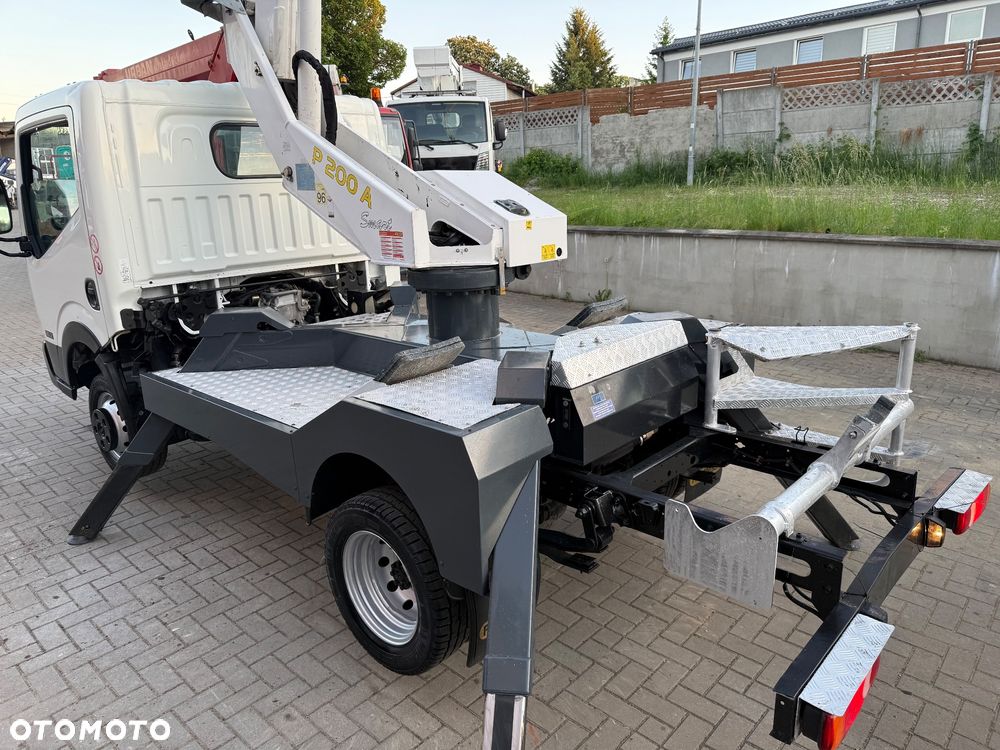 Nissan Podnośnik Koszowy Zwyżka Palfinger P200 20 metrów 10 w Bok UDT! Jak Wumag Ruthmann multitel Gsr - 13