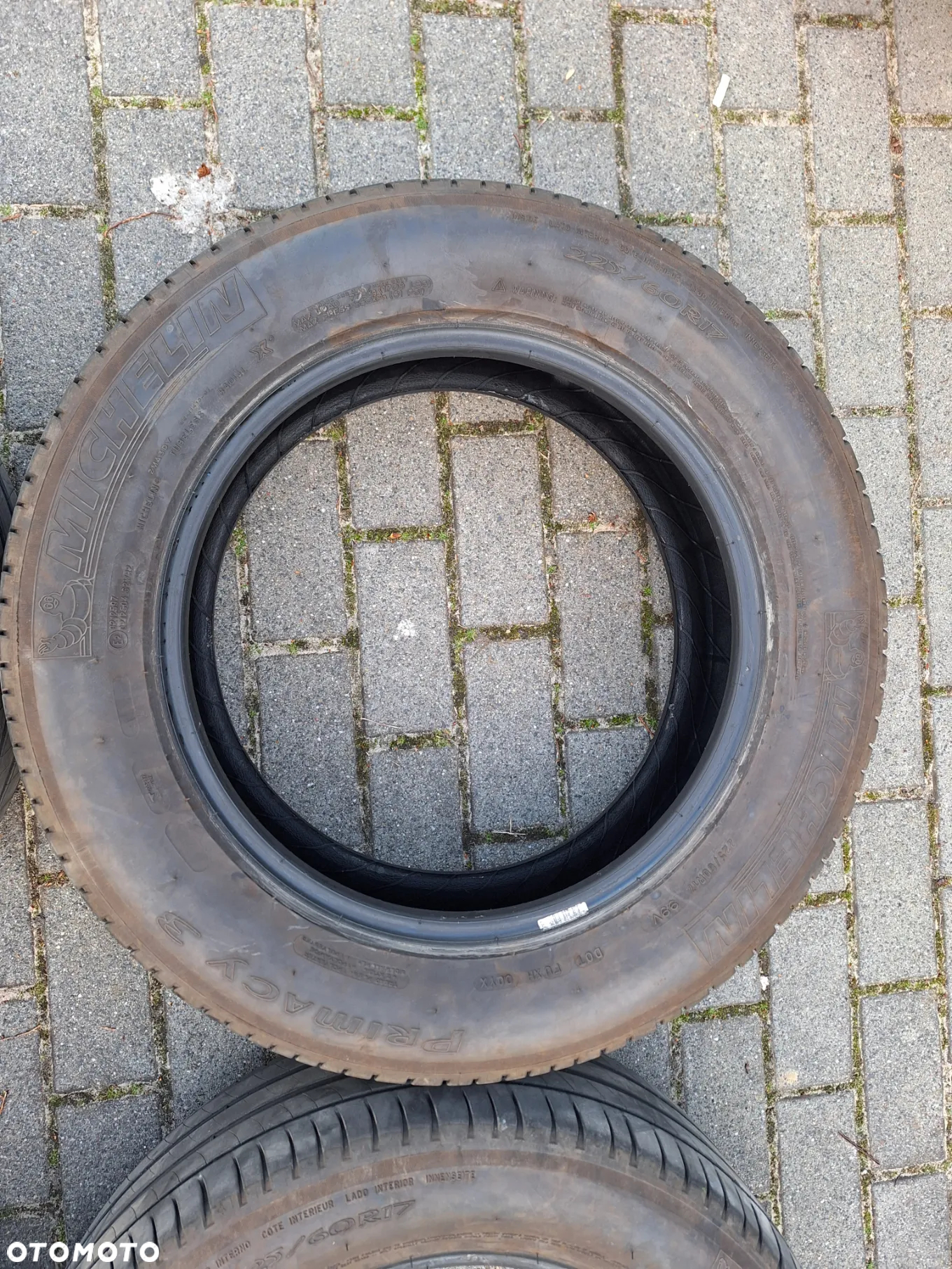 4 szt. opon letnich Michelin primacy 3, rozmiar 225/60/R17, outback - 3