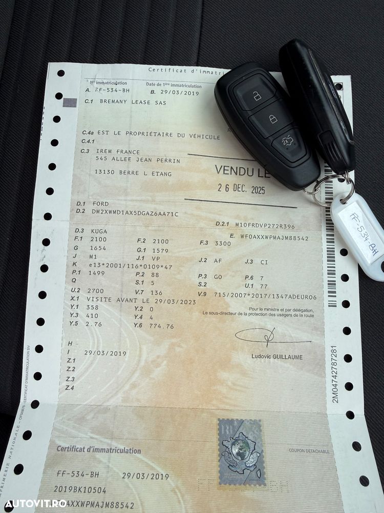 Ford Kuga 1.5 EcoBlue TITANIUM - 24