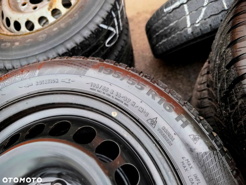 5x112 Felgi Stalowe Stal 16 Koła Zimowe Zima MERCEDES A KLASA W169 B W245 W201 190 W124 Legnica ALU-RAD 195/55 6,5mm - 6