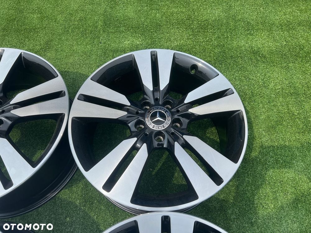 KOMPLET FELG FELGI ALU MERCEDES A246 A B KLASA VITO V 18 ET52 ORYGINALNE - 5