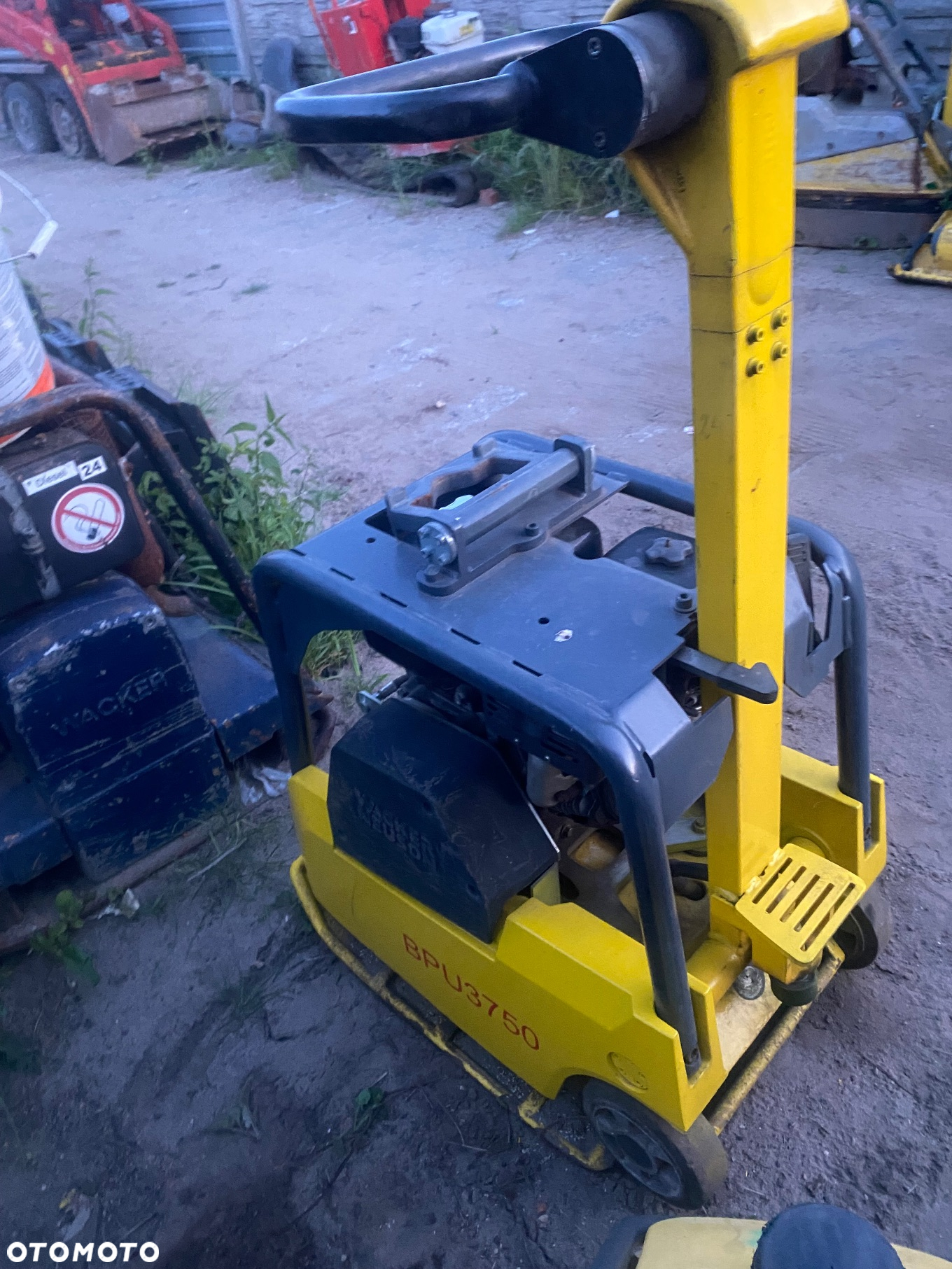 Wacker BPU 3750  zagęszczarka gruntu 2017 rok 240 kg - 2