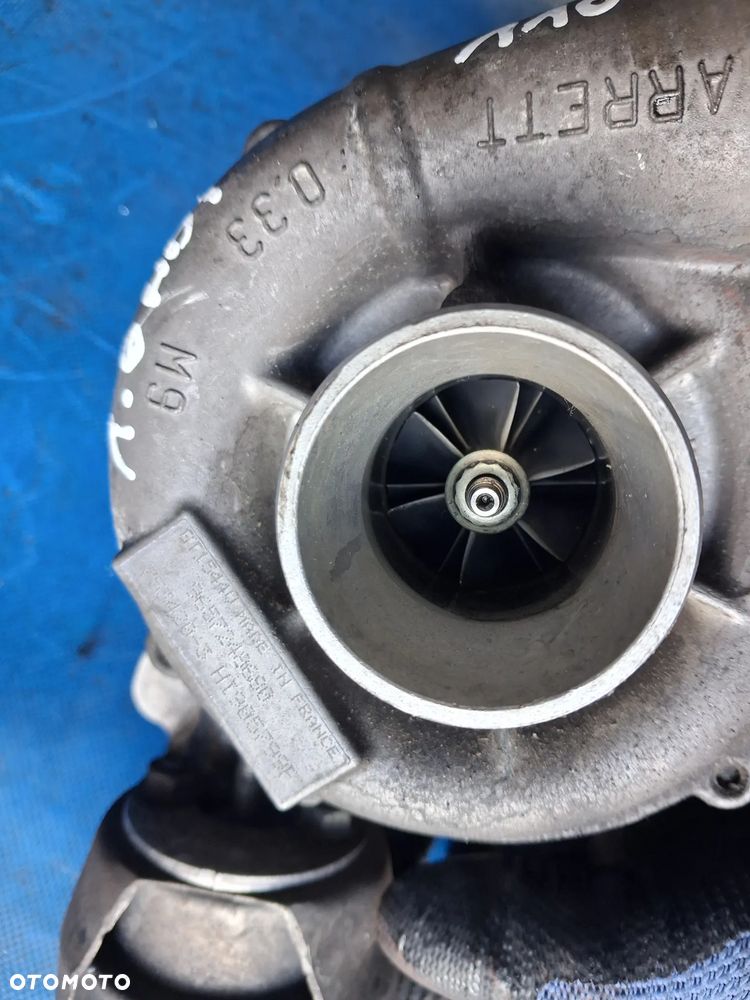 Turbosprężarka Turbo Turbina Ford Citroen Peugeot Mazda Volvo 1.6HDI 1.6 TDCi 109KM 110KM 9657248680 GT1544V JAK NOWA - 6