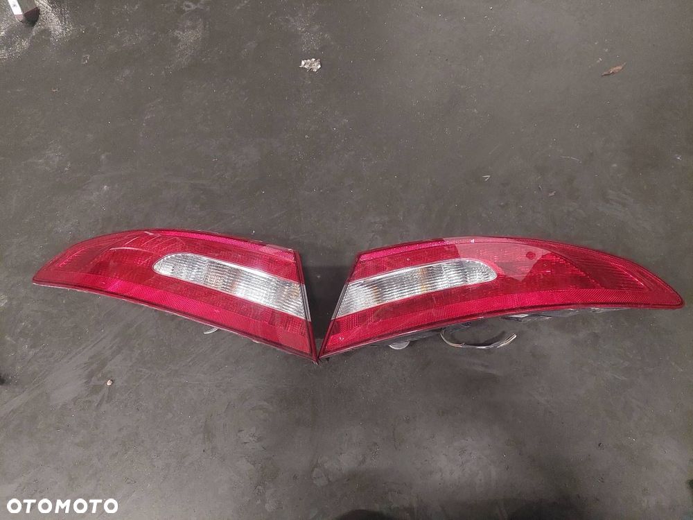 KOMPLETNY TYŁ JAGUAR XF X250 JJX ZDERZAK TYŁ KLAPA BAGAŻNIKA LAMPY - 2