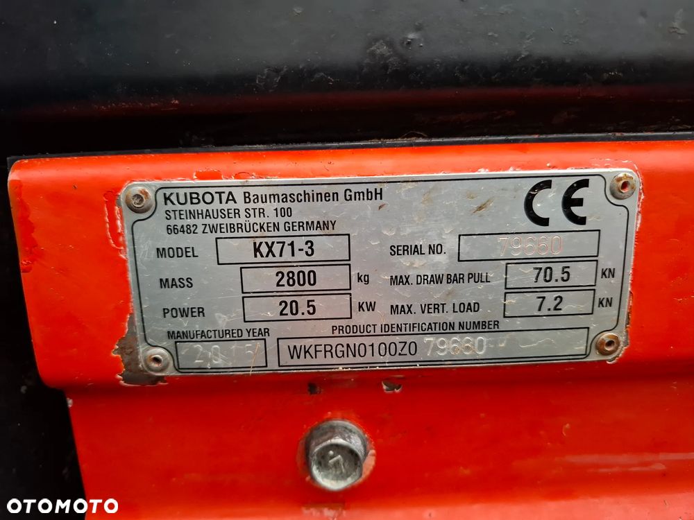 Kubota KX71-3 - 11