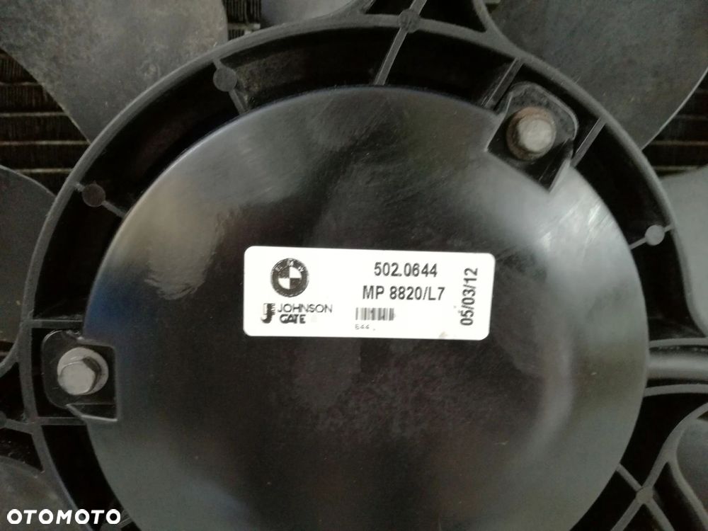 BMW 3 Lift E90 E91 chłodnice wentylator komplet 2.0 diesel 08/13 - 4