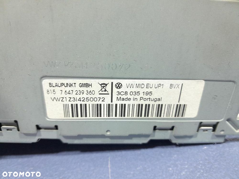 VW PASSAT B6 RADIO  NAWIGACJA 3C8035195 - 7