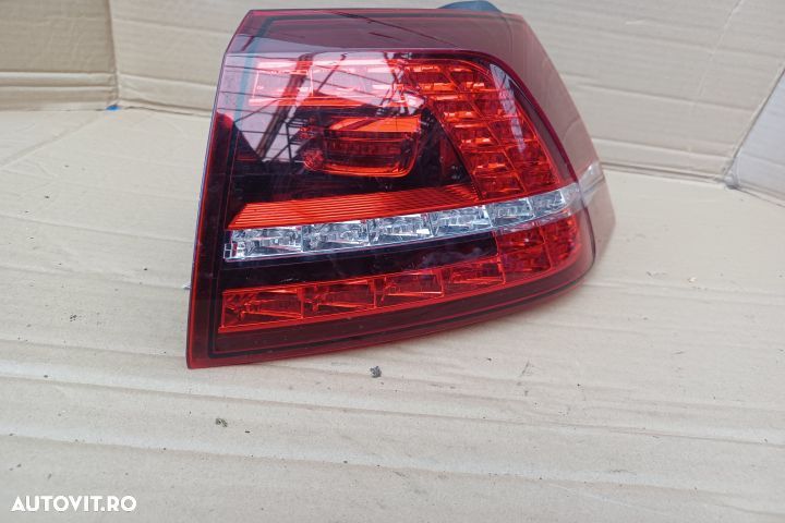 Lampa / Tripla stop dreapta pe aripa 5G0945208 Volkswagen VW Golf 7 - 10