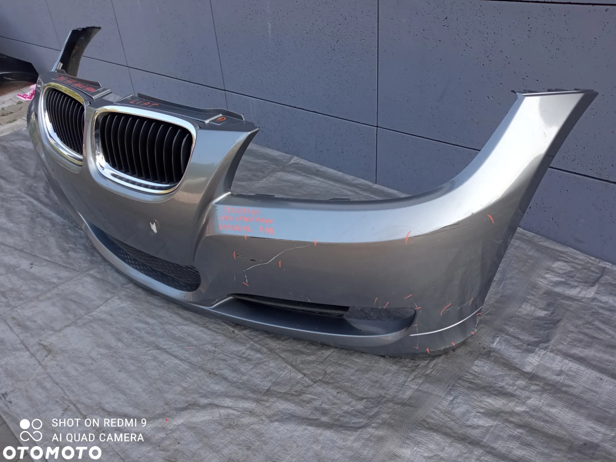 BMW E90 ZDERZAK A52 SPACEGRAU LIFT - 2