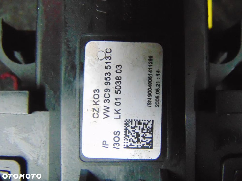 Przełączniki moduł manetki passat b6 - 3