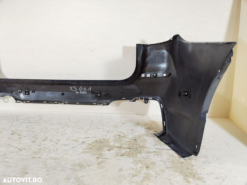 Bara spate BMW X3 G01, M-Sport, 2018, 2019, 2020, 2021, 2022, cod origine OE 5112133605 - 3