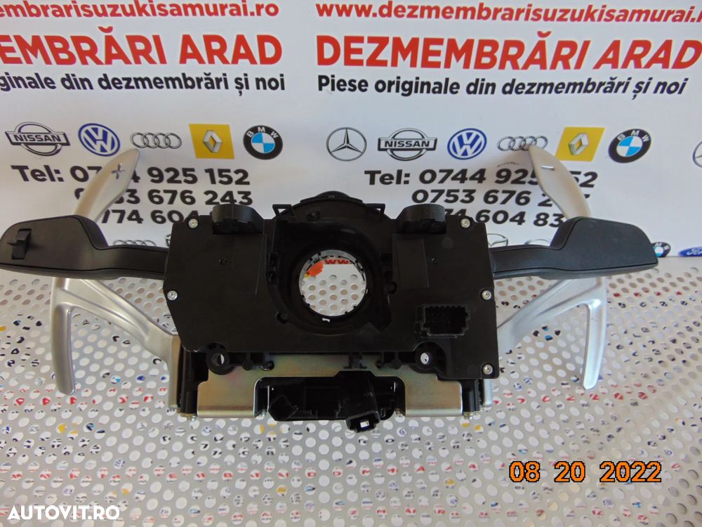 Bloc semnalizare stetgatoare Alfa Romeo Stelvio 2015-2023 spirala volan manete padele senzor unghi - 8