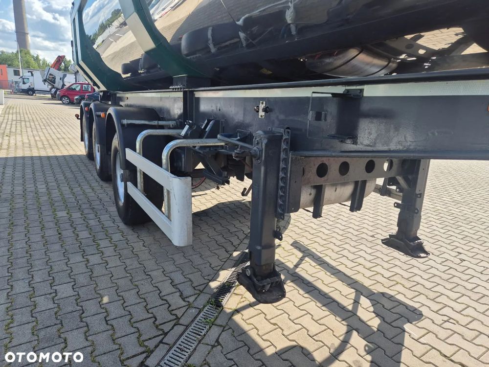 Zorzi 46S095 PRS / WANNA / PODGRZEWANA / WYWROTKA / INOX / HARDOX / PRZESUWNY TYŁ / 3 OSIE / WIELKA ŁADOWNOŚĆ 34TON / DO ASFALTU - 12