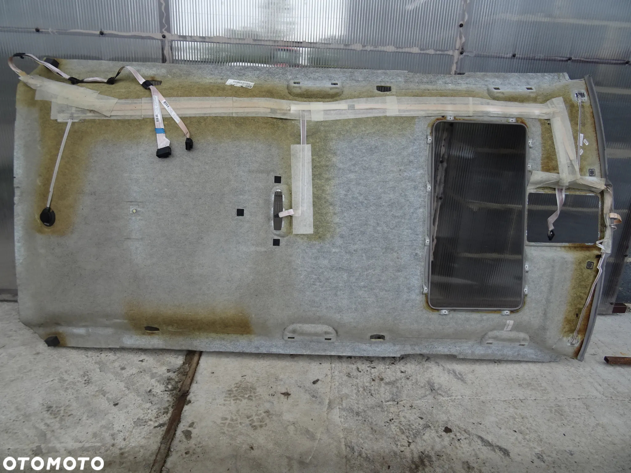 PODSUFITKA SZYBERDACH OPEL VECTRA C KOMBI LIFT OPC TAŚMA PODSUFITKI FULL - 3