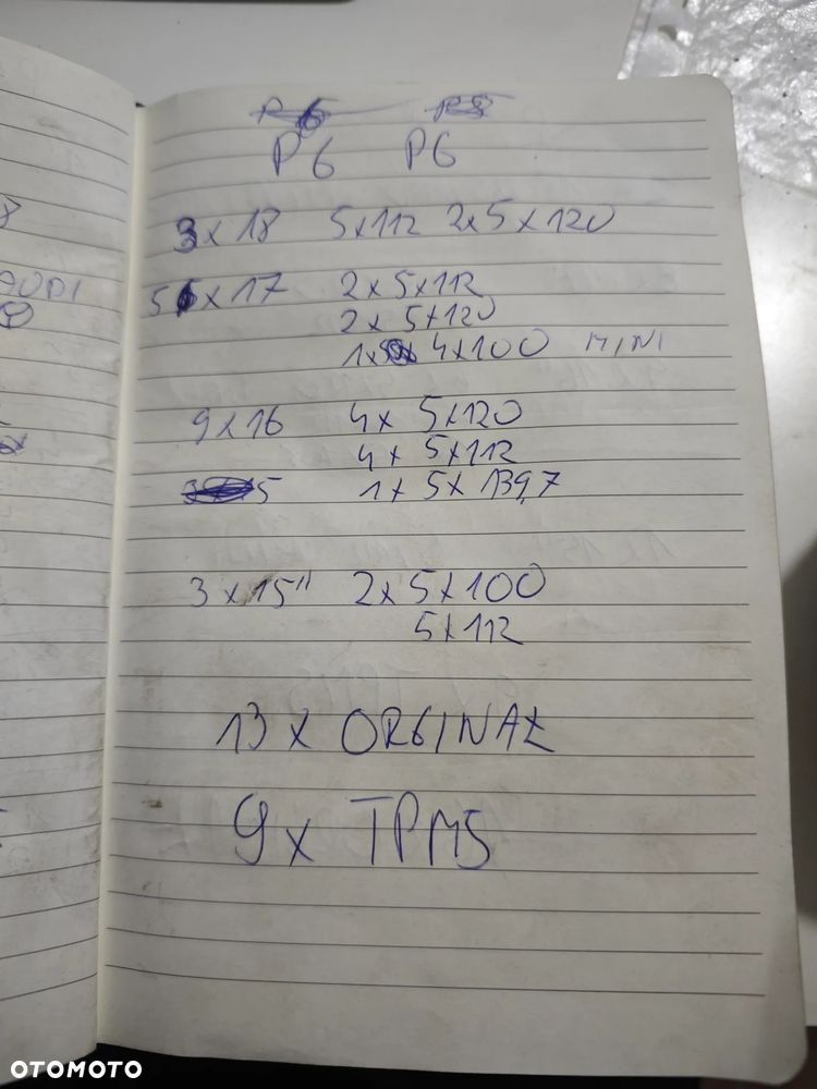 Pakiet hurt hurtowo koła felgi aluminiowe opony  5x112  20 kompletów export eksport - 10