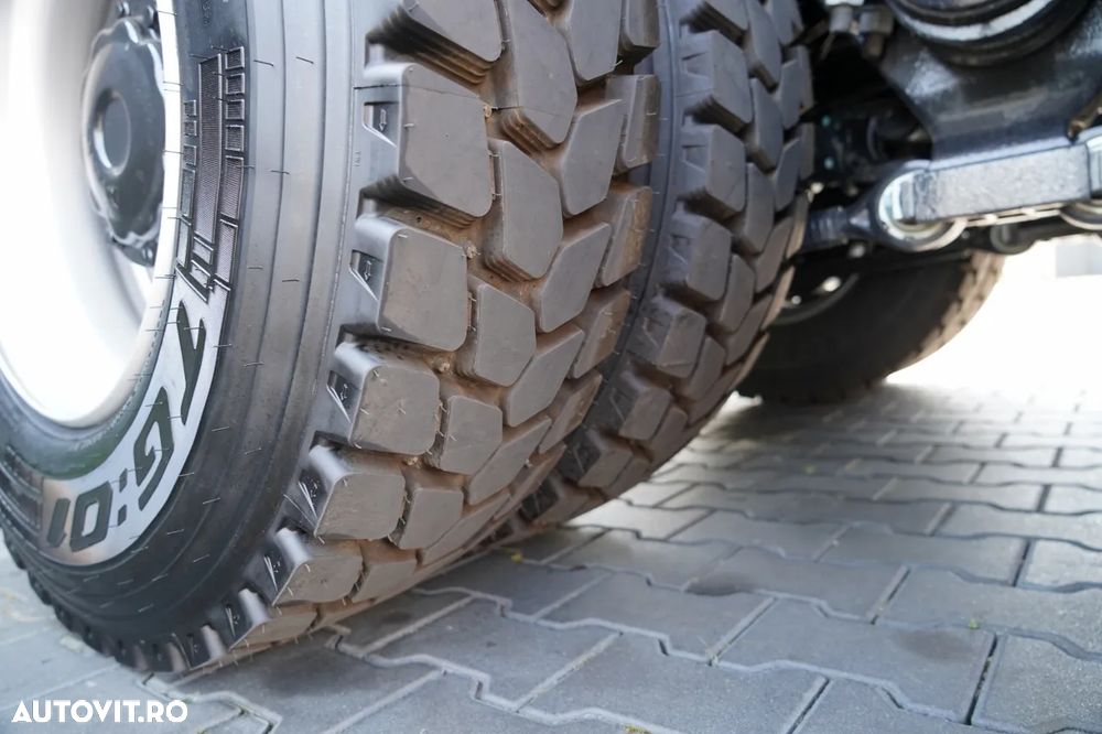 MAN TGS 41.480 / 8x8 / BASCULANĂ SPATE / MANUAL / NOU NOU / KH-KIPPER / - 25