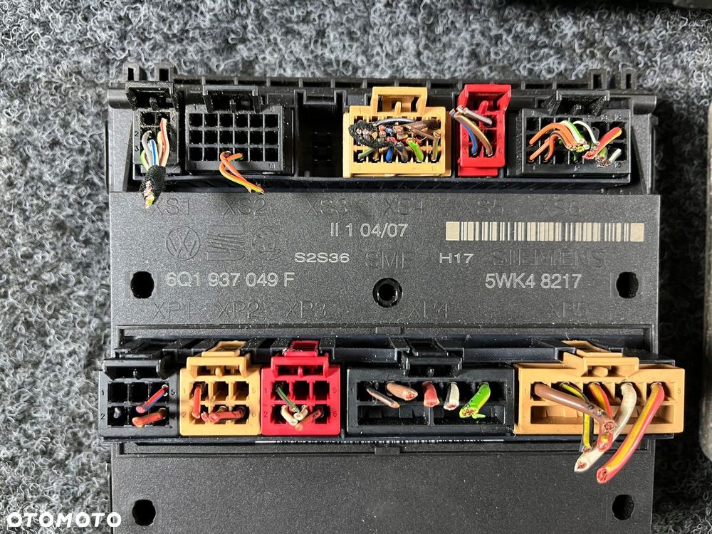 vw polo 9n 1.2 b zestaw startowy do odpalenia 03D906023D - 7