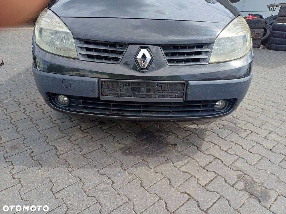 KOMPLETNY PRZÓD RENAULT GRAND SCENIC II NV676 MASKA ZDERZAK BŁOTNIKI LAMPY - 8