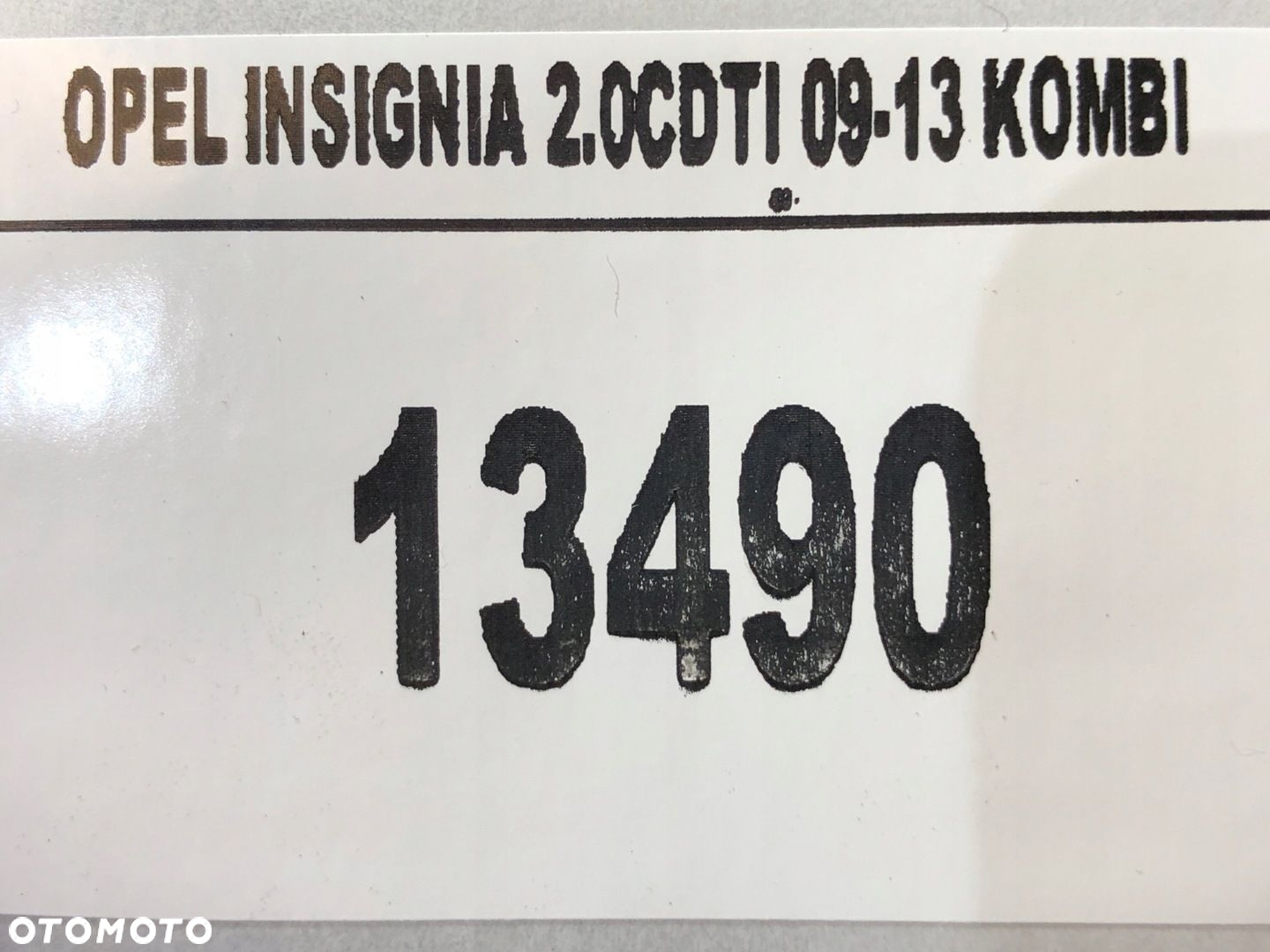 OPEL INSIGNIA A BOCZEK DRZWI LEWY TYŁ TYLNY KOMBI - 6