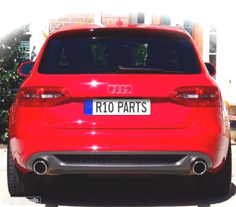 DIFUSOR AUDI A4 B8 07-11 LOOK RS - 3