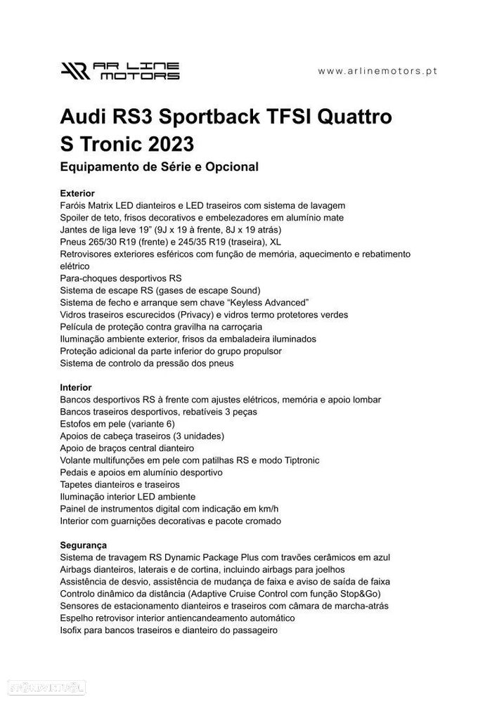 Audi RS3 Sportback TFSI quattro S tronic - 59