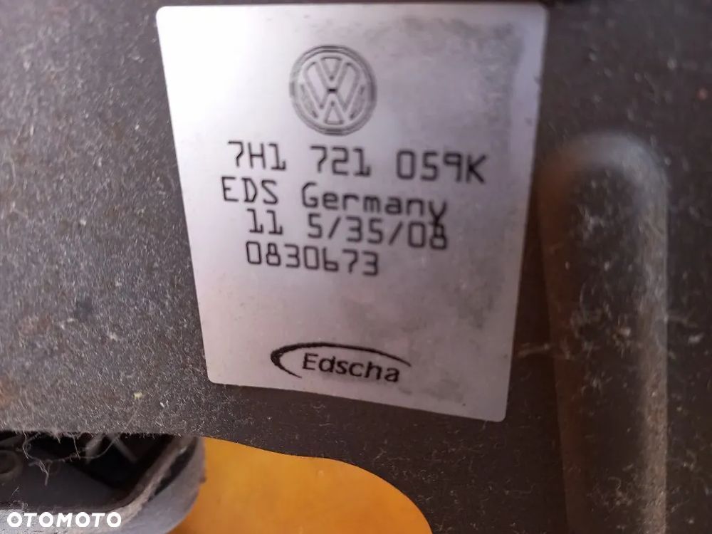 pedał hamulca sprzęgła vw transporter caravelle multivan t5 7h1721057b 7h1721059k - 5