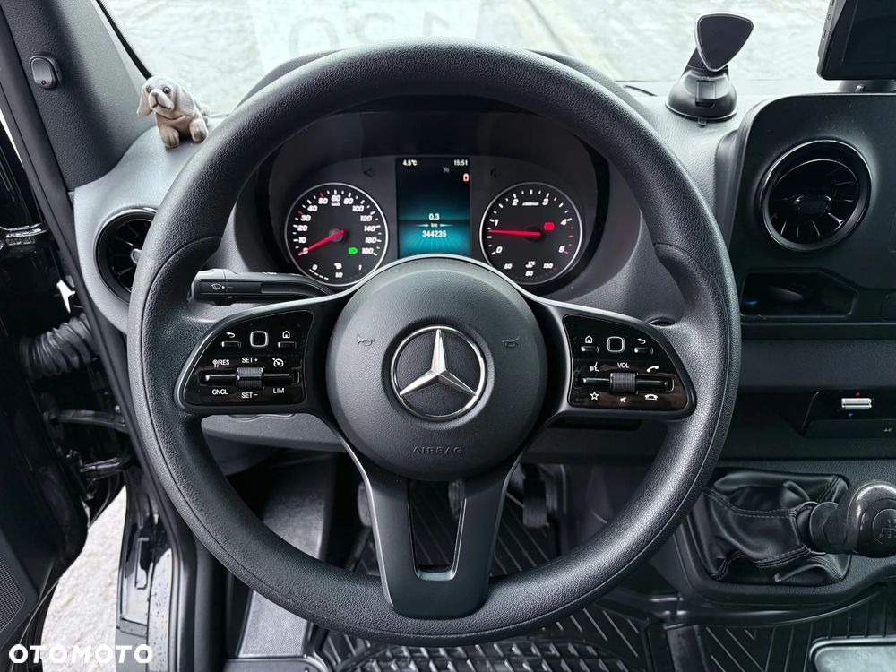 Mercedes-Benz Sprinter 319 CDI V6 Plandeka 10 ep Firanka Salon PL, Jeden Właściciel - 9