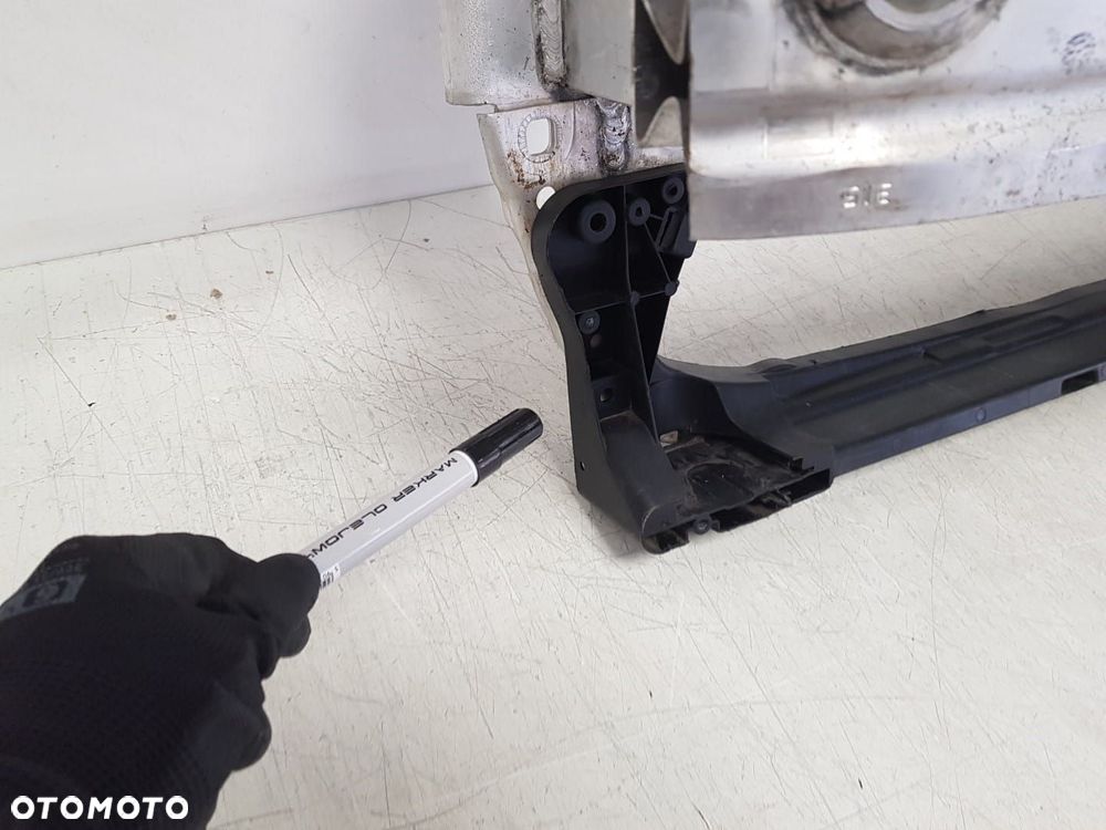 AUDI A6 C7 4G 4G0 11-18 A7 WZMOCNIENIE PAS PRZEDNI BELKA 4G0805594 4G0807113A ORYGINAŁ - 5