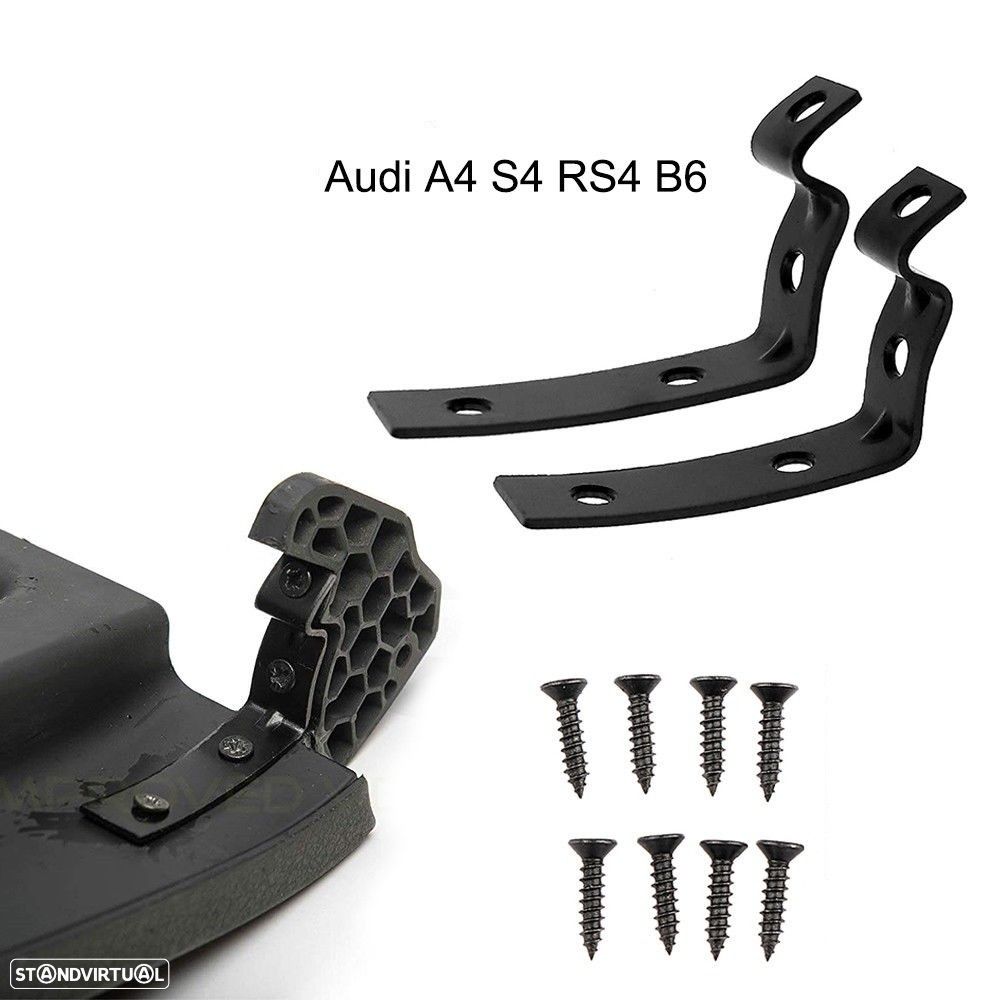 Kit reparação dobradiças porta luvas Audi A4 B6 e B7 de 2001 a 2008 NOVO - 4