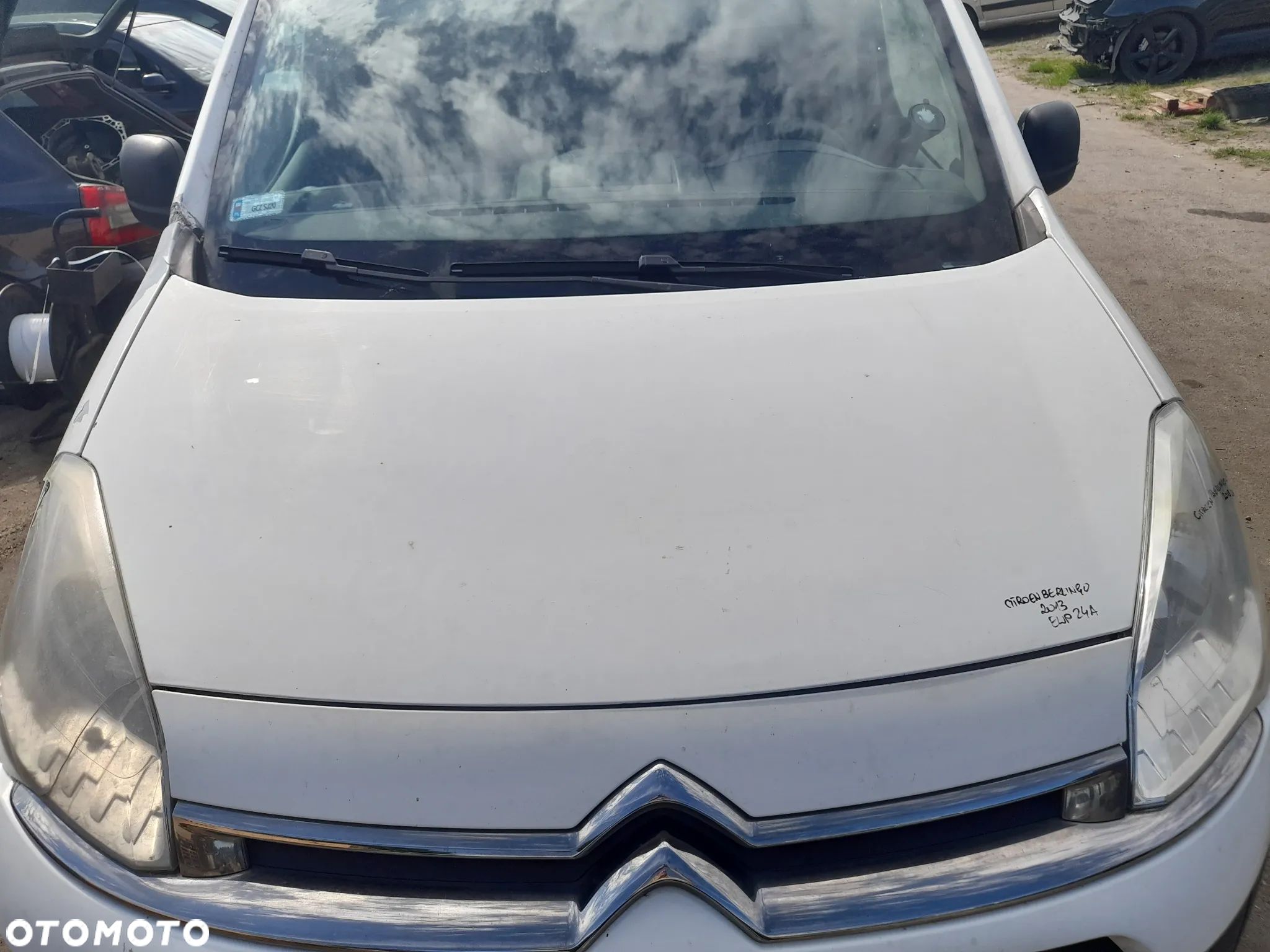 CITROEN BERLINGO II MASKA POKRYWA SILNIKA EWPA - 1