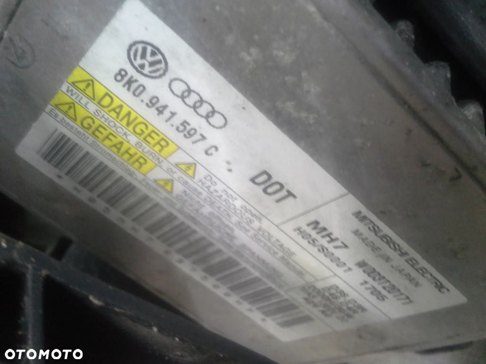 Audi A4 B8 2011r. lampy przednie komplet Xenon 8K0941003 8K0941004 Europa - 13